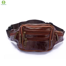 Mode En Cuir Multifonction sac de taille, femmes et hommes poche sac d’argent ceinture, pochete sac, poche de service, bolsa cintura