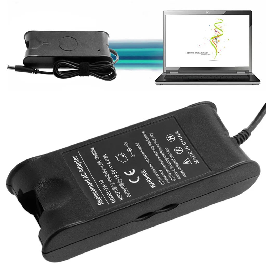 19 5 V 4.62A адаптер зарядное устройство источник питания и шнур для Dell Latitude D620 e5400 e5500