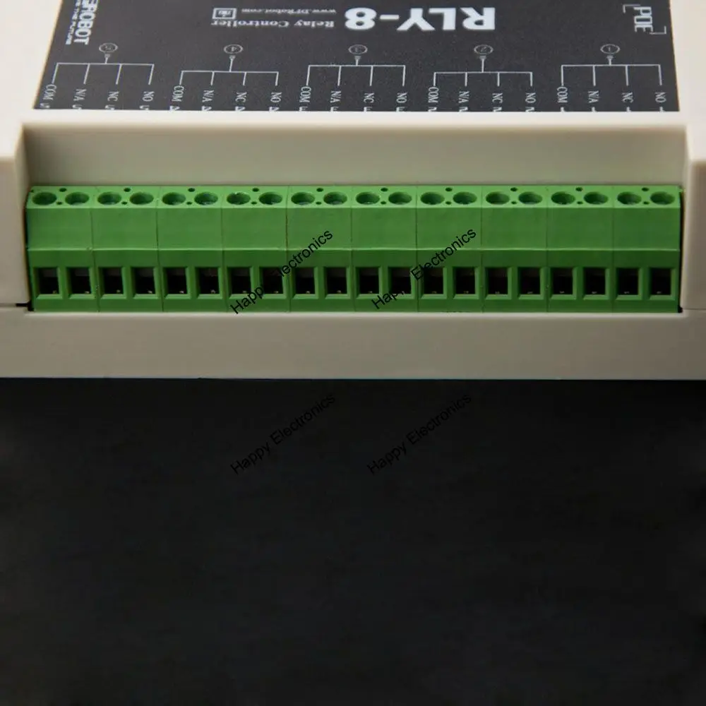 DFRobot 8 канальный релейный контроллер Ethernet реле STM32 на входе 7 ~ 23 в/44 57 в 277V 10A/125V 12A