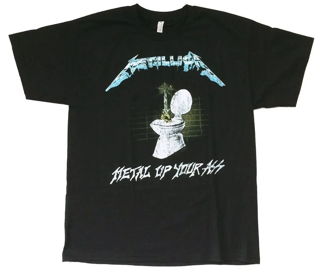 Metallica toilet shirt Clearance
