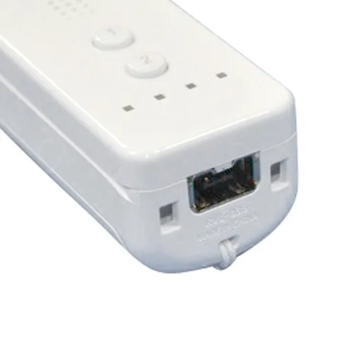 Белый 2 в 1 пульт дистанционного управления Встроенный Motion Plus+ нунчаки для Nintendo для игровой приставки Wii