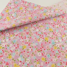 Одеяло из разноцветных лоскутов швейная ткань розовое цветочное Хлопковое одеяло постельные принадлежности декоративная ткань ремесло Teramila ткани Tecido