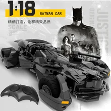Фотография 1:18 Batman RC Car Kids Christmas Toy Rechargeable 2.4G Remote Control Car Justice League rc-car