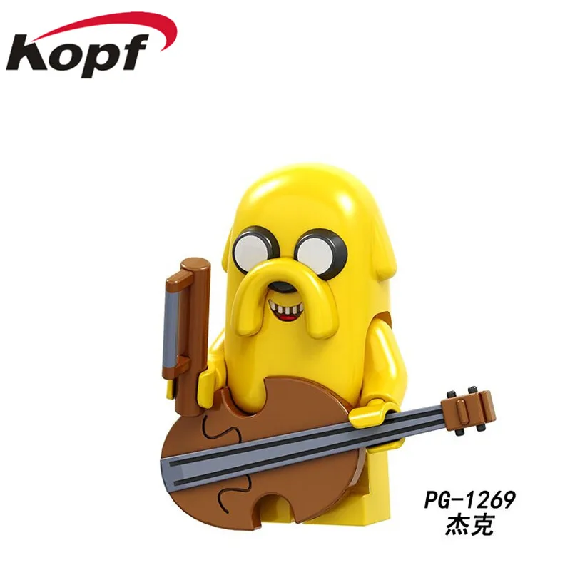 

Super Heroes Singel Sale Figures Jack Bubble princess Ice King Ice King Collection Building Blocks For Children Gift Toys PG1269