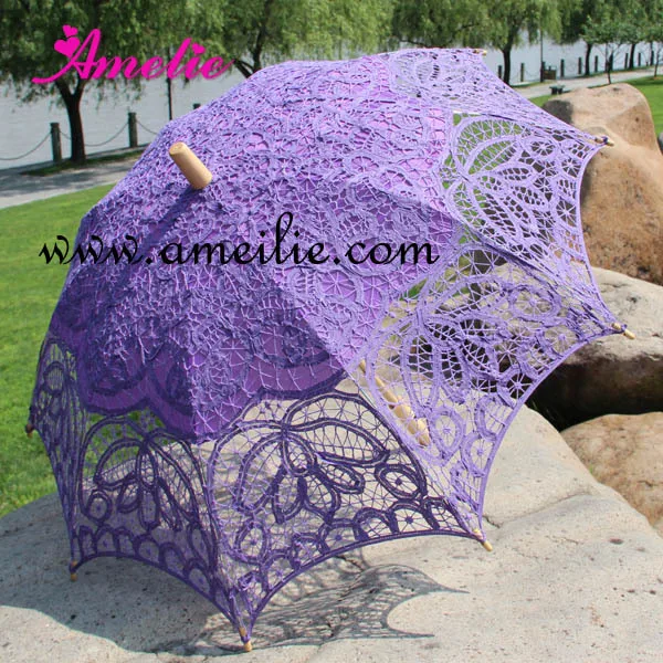 

Free Shipping Wedding Umbrella Lace Parasols