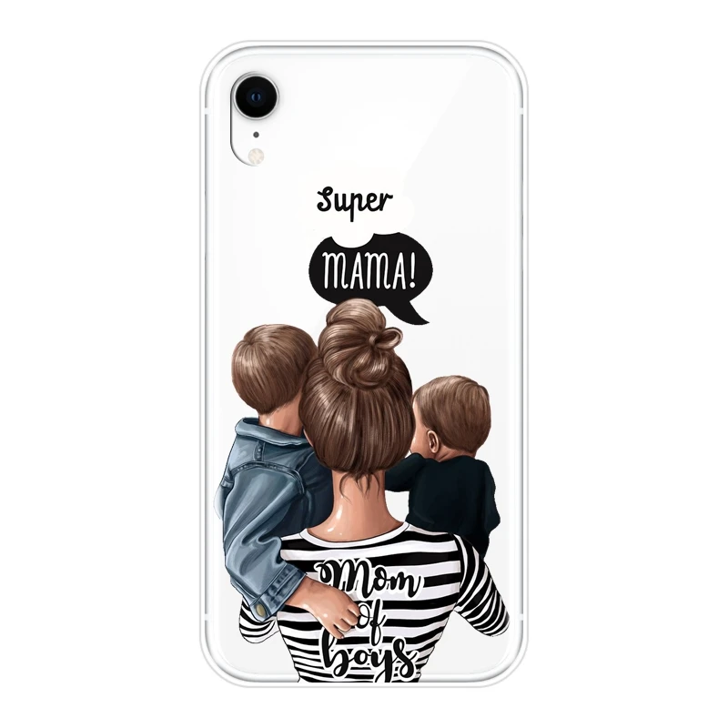 Para iPhone 6 S 6 S 7 8 X XR XS Max funda silicona negro niña bebé mujeres mamá suave funda para teléfono Apple iPhone 8 7 6 S 6 S Plus Para iPhone 6 S 6 S 7 8 X XR XS Max funda silicona negro niña bebé mujeres mamá suave funda para teléfono Apple iPhone 8 7 6 S 6 S Plus