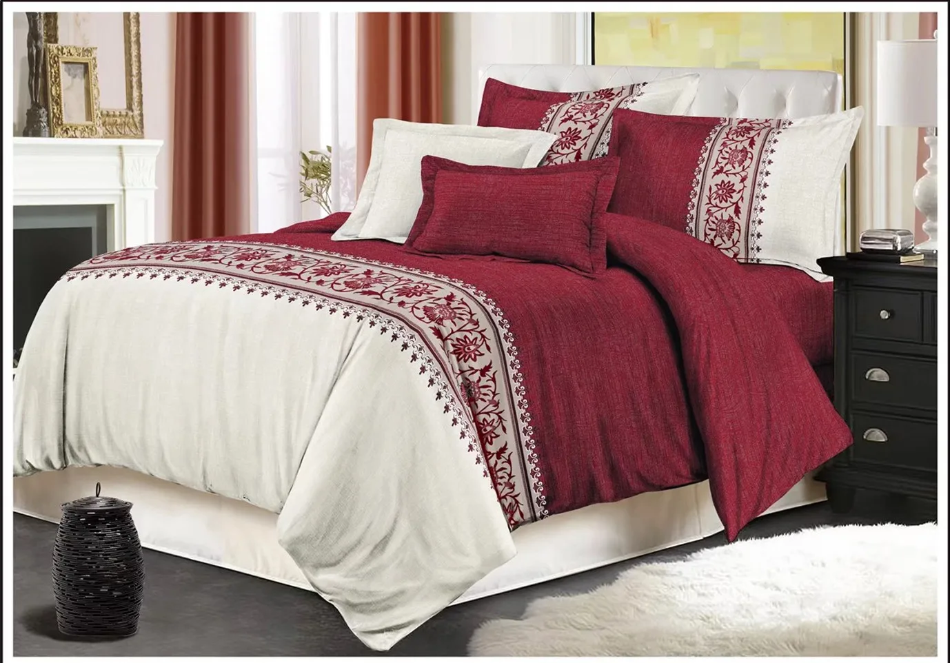 2018 New 100Polyester Duvet Cover Sets Printed Europe Modern Home