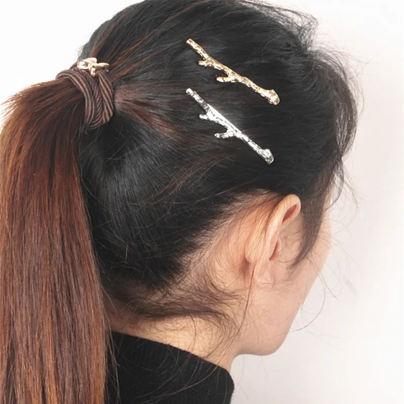 

Branch Hairpin Clip Simple Headwear Hairpins Hair Pins Clips Wedding Accessories Bobby Pins Vintage Jewelry