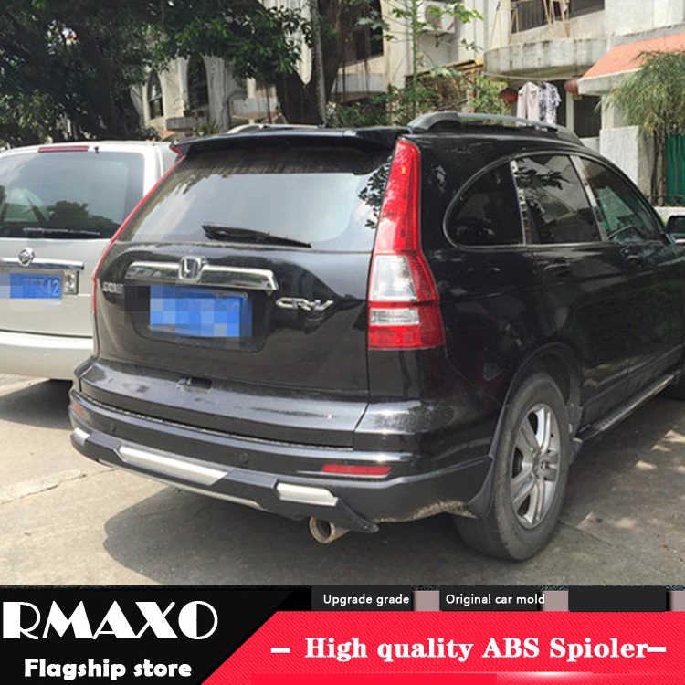 Для HONDA спойлер CRV 2007 2011 Высокое качество ABS Материал заднее крыло автомобиля