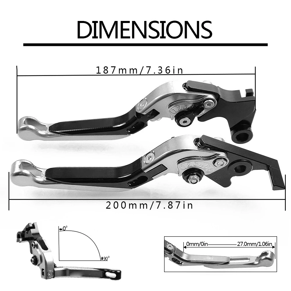 Для YAMAHA MT-01 MT 01 MT01 2004 2005-2009 мотоцикл регулируемые Складные Выдвижные Тормозные Рычаги сцепления рукоятки