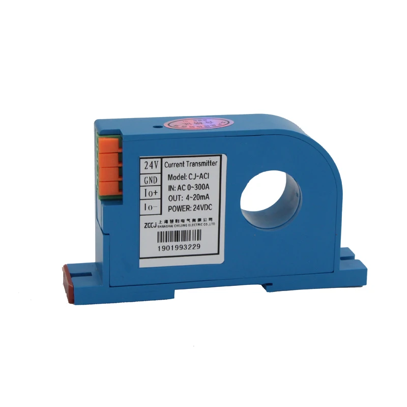 CJ ACI perforation AC 0 300A Current Transmitter 4 20mA,0 20mA ,0 5V ,0
