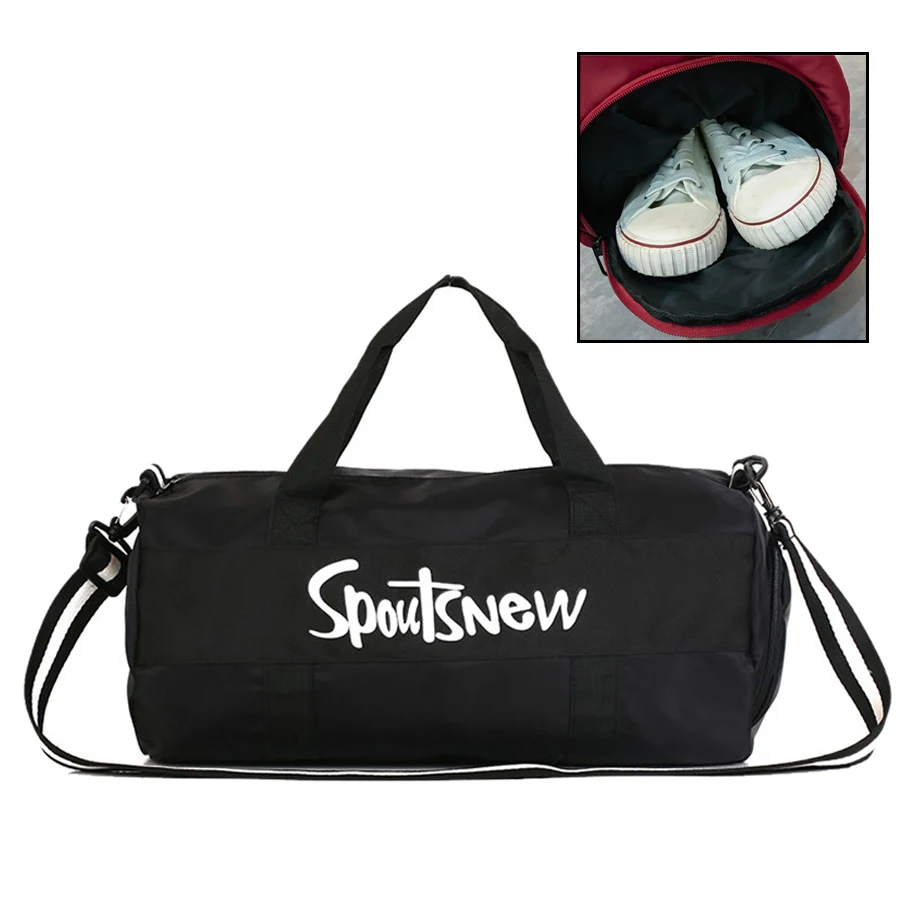 

NEWBOLER Women Soprts Bag Waterproof Nylon Gym Bags For Fitness Traveling Female Luggage Shoulder Bag sac de sport Handbag 25L