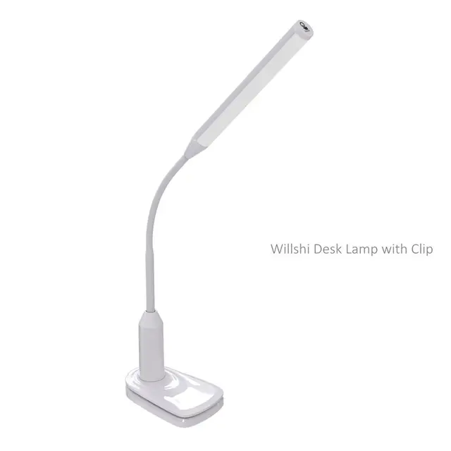 Willshi Table Lamp With Clip Led Light And Reading Willshi Table Lamp With Clip Led Light And Reading Desk Warm White