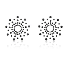 Ювелирные изделия для тела, кольцо на соски, круглые стразы, сексуальная наклейка на сосок, розничная, 2 шт./партия, красивые интимные товары, игрушки