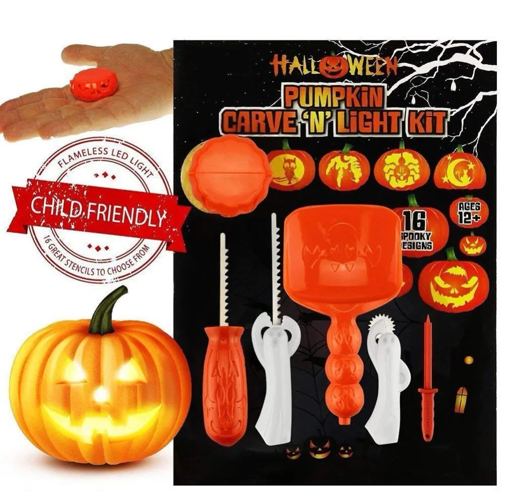 Halloween Pumpkin Carving Tools Kit Kids Pumpkin Carving Professional