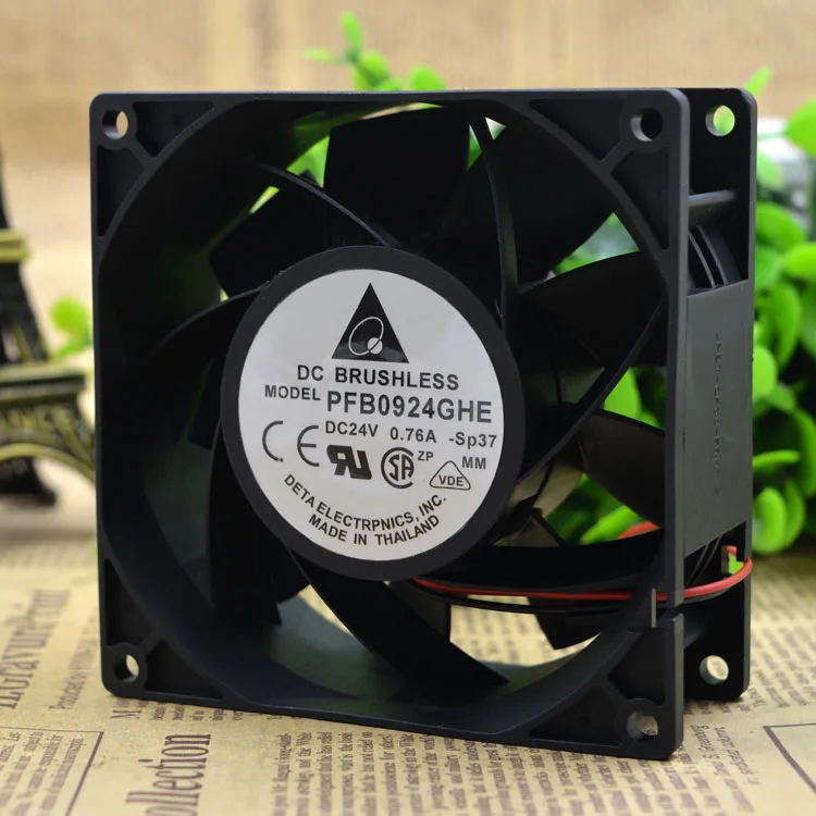 Новый оригинальный PFB0924GHE 24 В 0.76A ABB ACS510 / 550 инверторный вентилятор 9238 9 см|9cm fan|fan