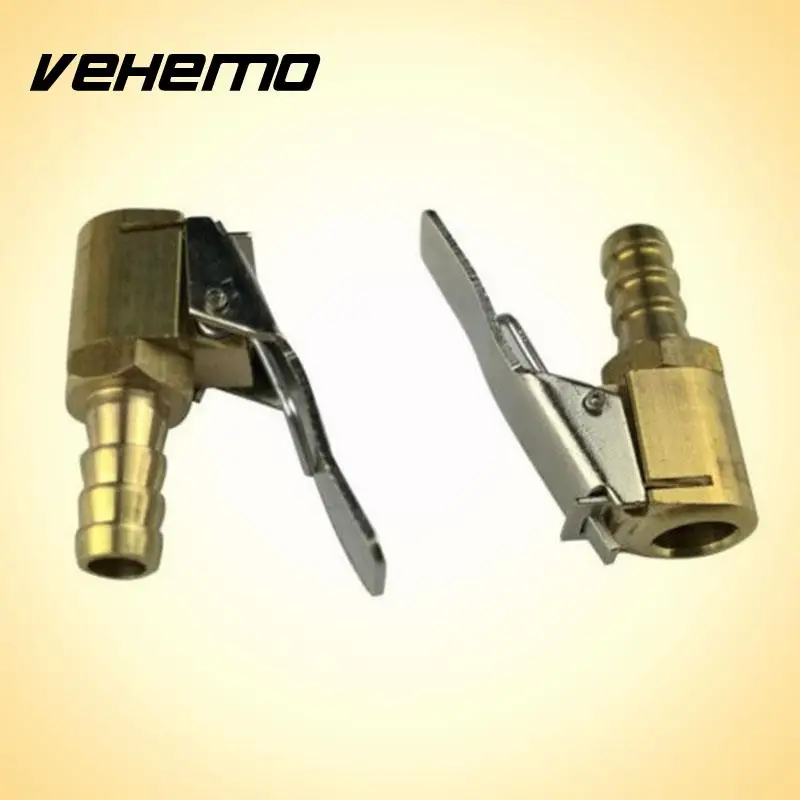 Vehemo 1PCS Tire Inflator Valve Air Pump Car Tyre Connector Chuck Clamp
