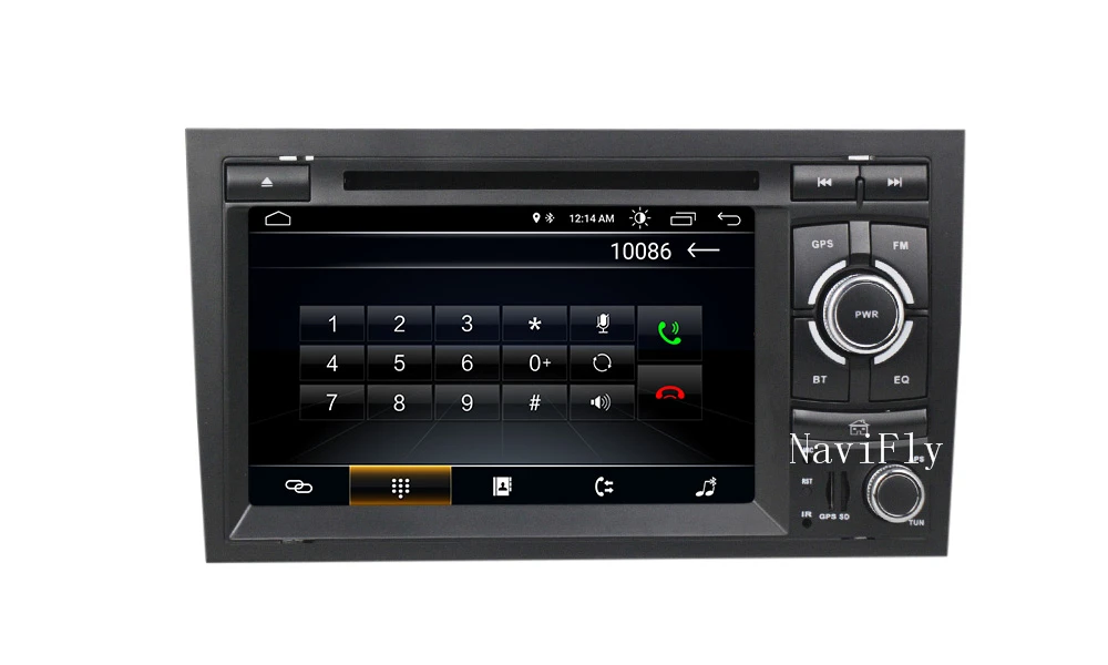 Clearance 2 din Android 8.1 car gps radio dvd player for Audi A4 S4 RS4 2002 2003 2004 2005 2006 2007 2008 auto multimedia head unit WIFI 12