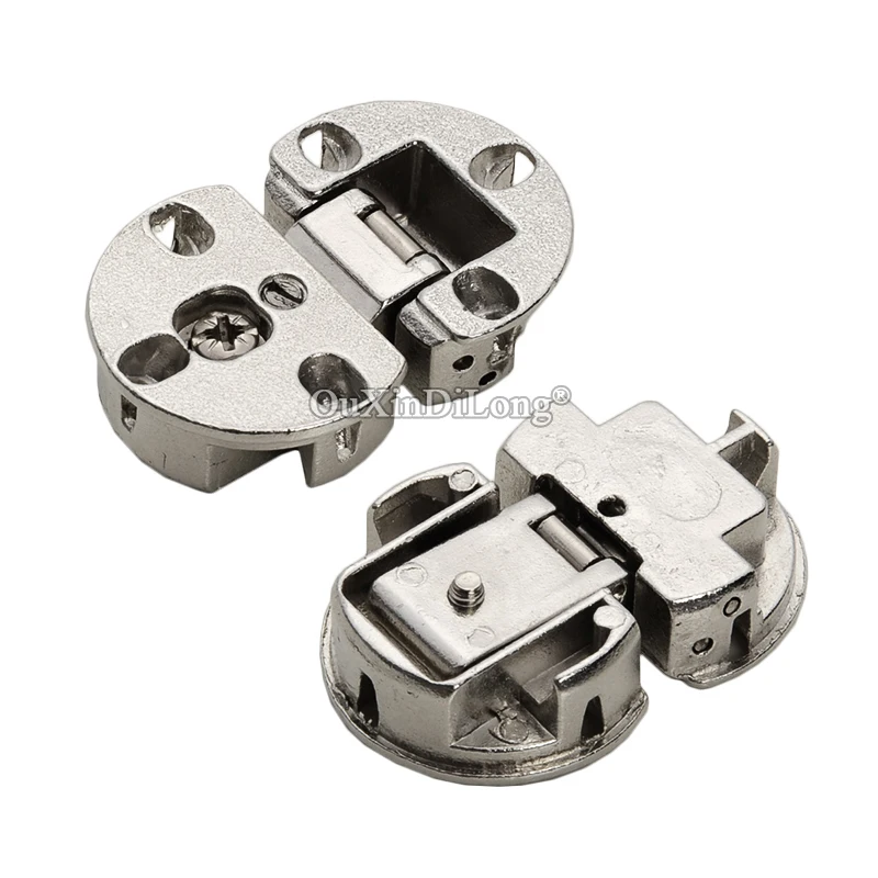 High Quality 10PCS/LOT Door Flap Hidden Hinges Concealed Fall