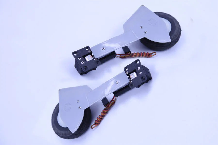 

FMS 980mm P47 Razorback Main Landing Gear System with 2 Retracts Installed SS116 RC Airplane Model Plane Avion Spare Parts P-47