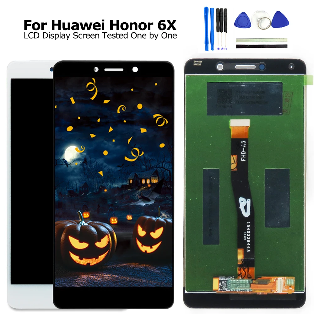 

For Huawei Honor 6X LCD Display Touch Screen with Frame for Huawei GR5 2017 Display Huawei Honor 6X Screen BLN-L21