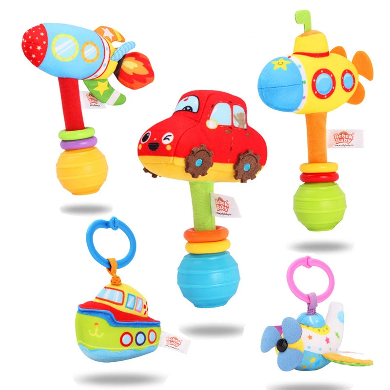 

Educational Baby Toys For Newborns 0-12 Months Cartoon Soft Rattles Toys For Toddlers Infants Brinquedos Para Bebe Oyuncak Bebek