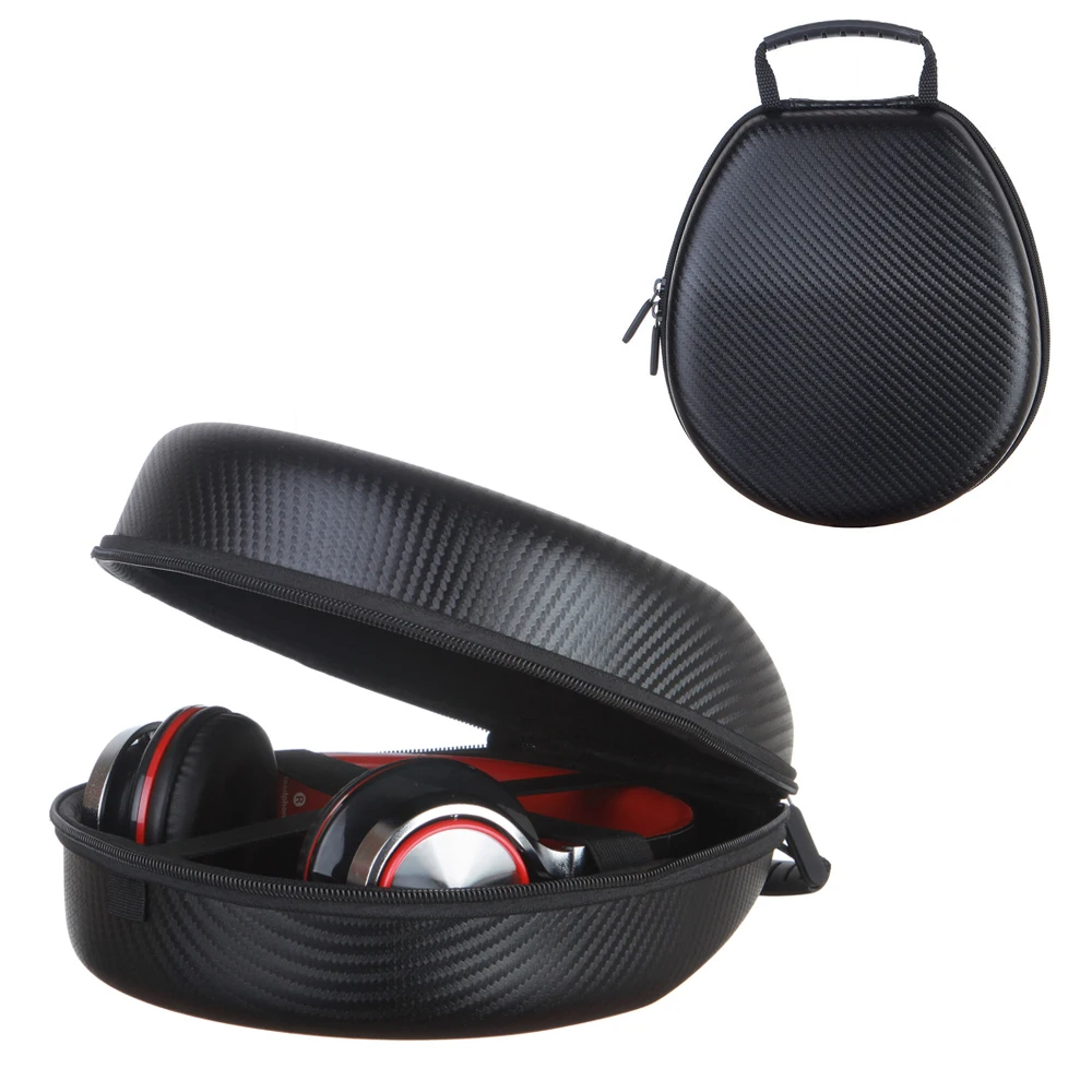 Outdoor Traveling Carry EVA Case Earphone Earphones Protective Storage