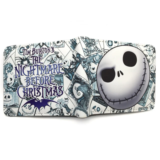 bifold wallet Jack Skellington pu wallets dollar price man purse move wallets rick and morty purse bags