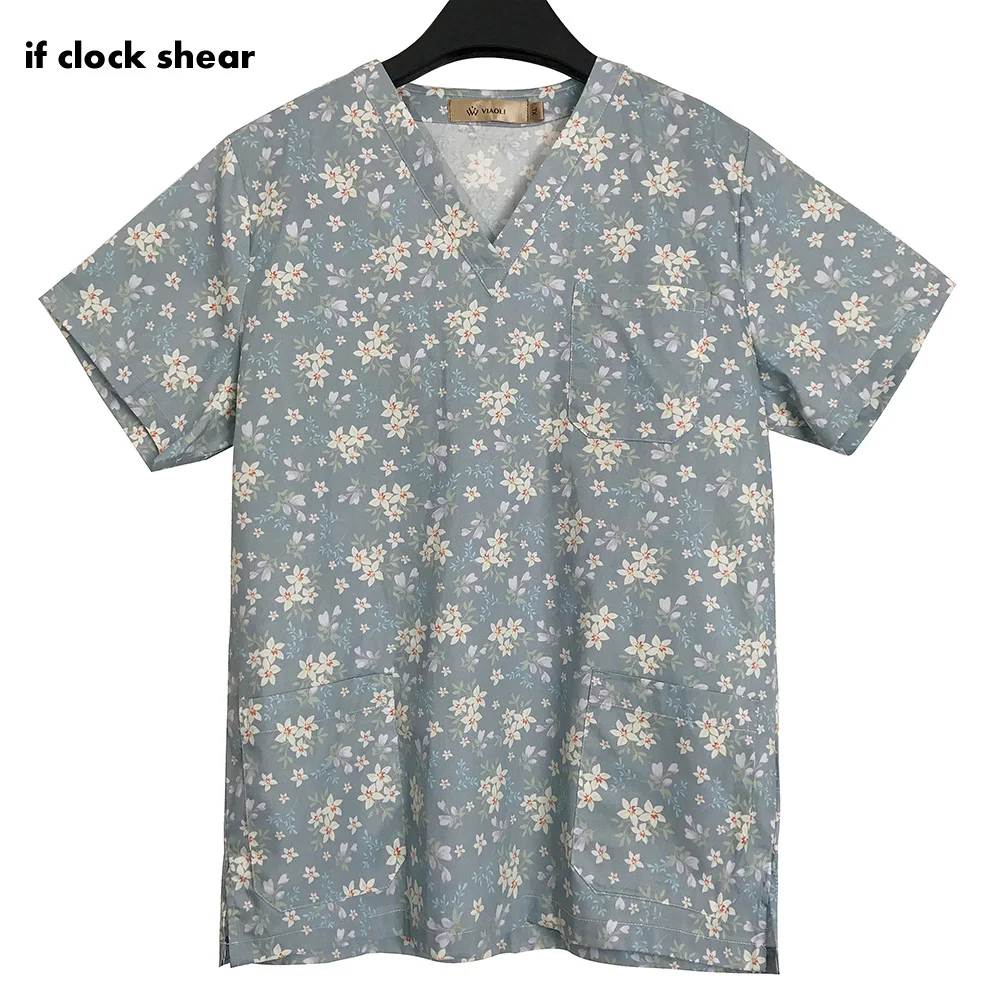 

high quality Medical Surgical clothing printing Beauty salon uniform Dentistry nurse Doctor uniform pharmacy scrub work clothes