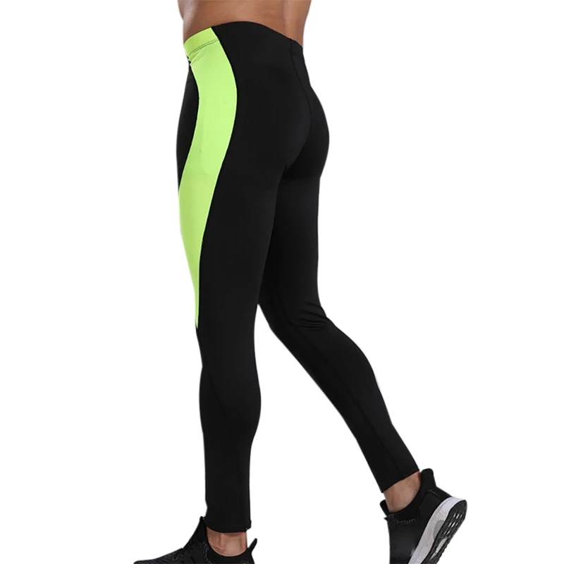 

Men Compression Running Tight Leggings Sports Male Gym Fitness Pants Quick dry Trousers Workout Training