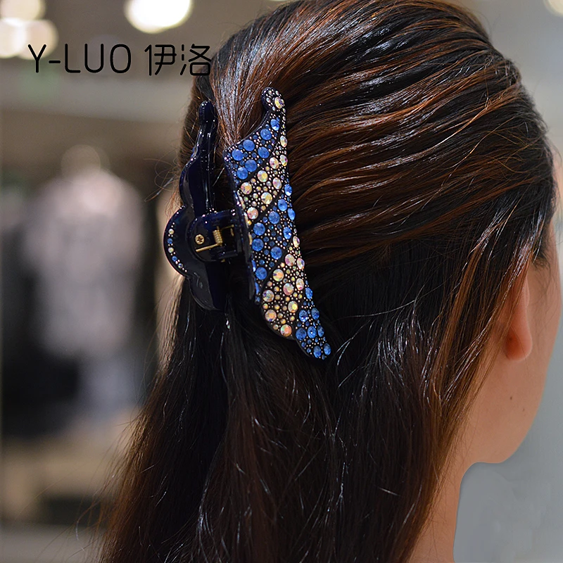

Women headwear luxury hair jewelry large hair claw crystal hair clip for girls rhinestone hair accessories for women
