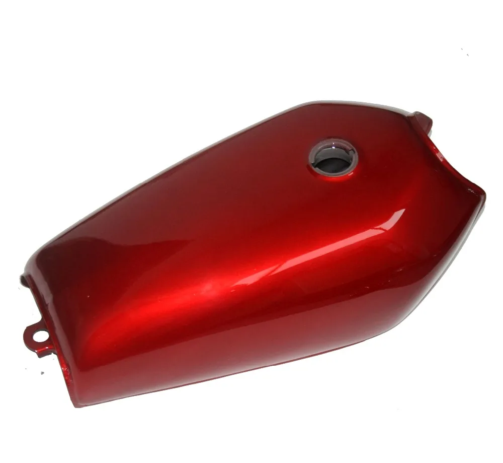 Motorcycle Universal Vintage 9L 2.4 Gal cafe racer Fuel Gas Tank with Thick Iron Cap Switch Kit For Honda CG125 CG250 CG 125