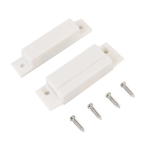 10Pair Wired Door Window Sensor Detector Magnetic Door Contact Sensor Switch For Burglar Alarm System Kit 4