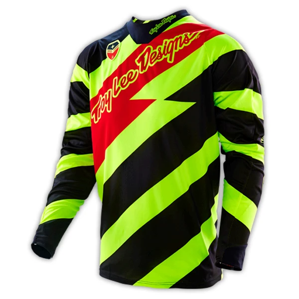 2016 Troy Lee Designs TLD SE precaución Flo MX Motocross Jersey para