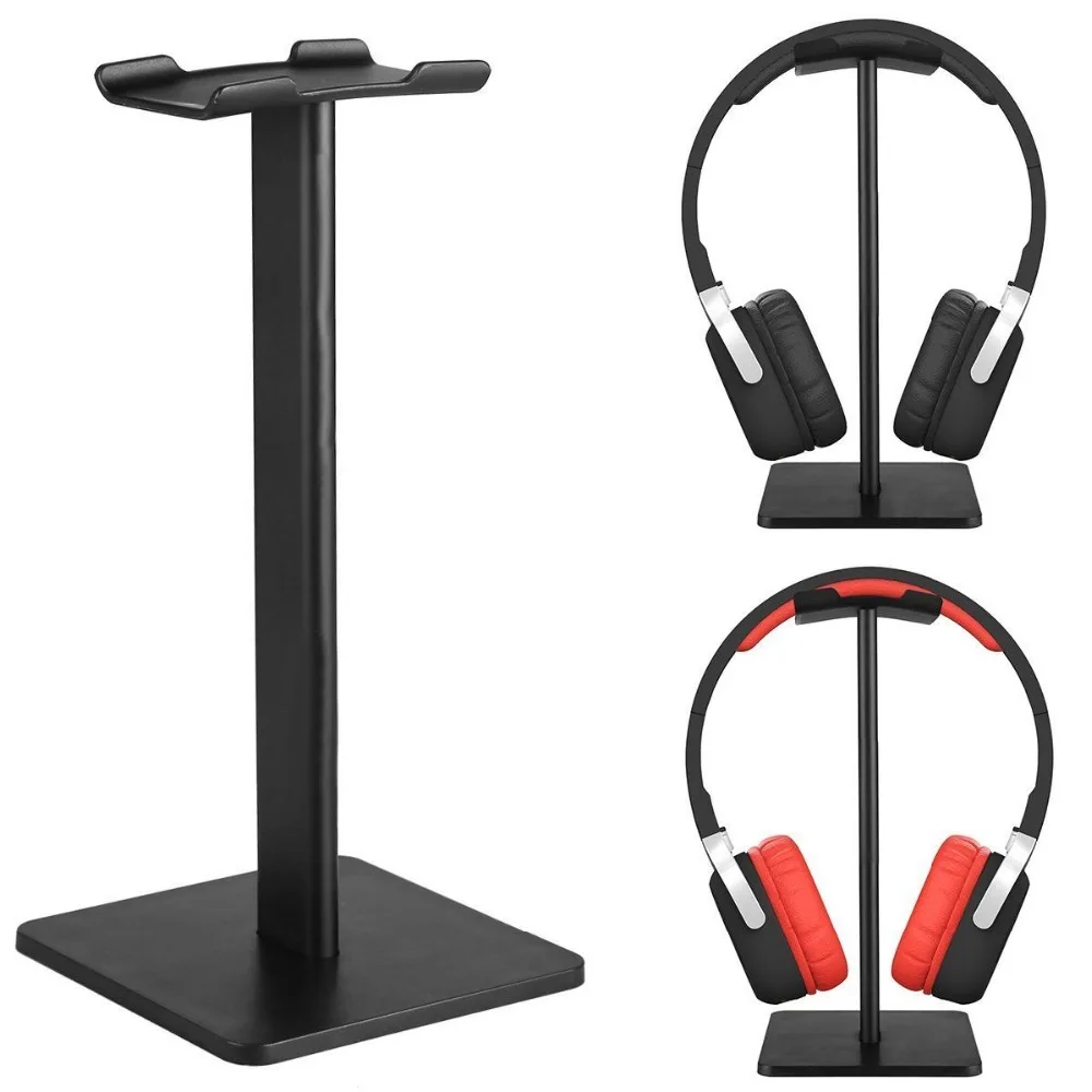Desk Headphone Hanger Magnetic Headphone Holder - Heavy Duty Aluminum Headset Hanger For Desk With Rubber Protection Headset Holder For Desk