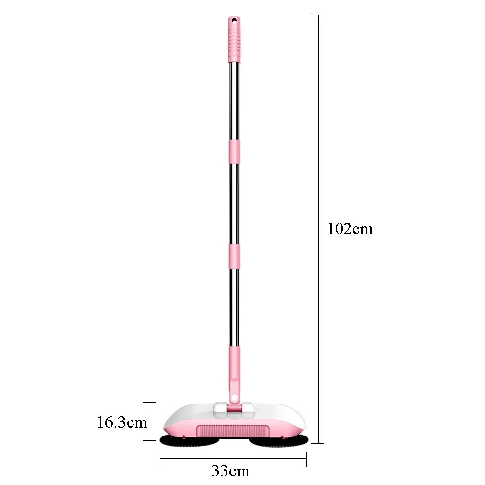 HADELI ручная Швабра домашняя подметальная машина для уборки совка набор швабры подметальная машина вращающийся на 360 градусов подметальный инструмент без электричества