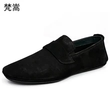 Mens genuine leather driving loafer shoes men breathable all-match cowhide mens casual shoes designer shoes men high quality bimuduiyu minimalist soft knot loafer flat shoes for men s driving high quality breathable suede leather brand new casual sale