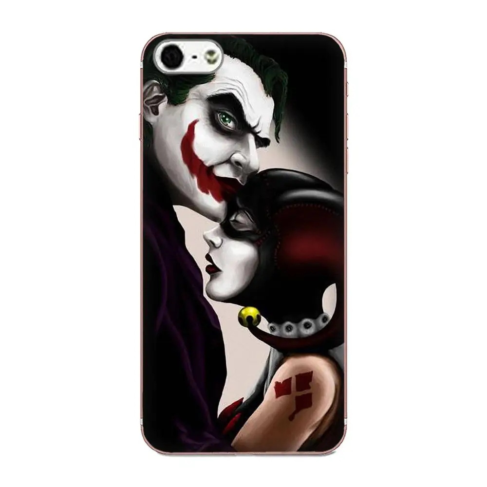 Комиксы Джокер и Харли Куинн ТПУ картина кожи для Galaxy J1 J2 J3 J330 J4 J5 J6 J7 J730 J8 2015 2016 2017