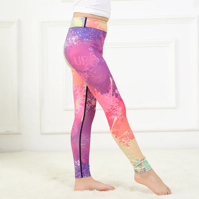 

Girls Leggings Casual Fitness High waist Leggings New Children Cartoon Pants 6 7 8 9 10 11 12 Years 2018 Trousers Leggings Girl