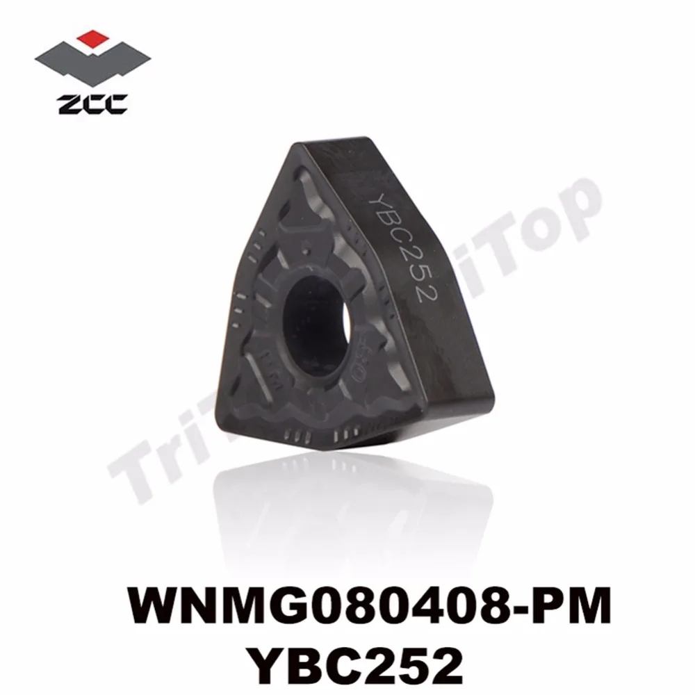 

WNMG080408-PM YBC252 carbide cnc turning insert WNMG TYPE WNMG080408 ZCC.CT TURNING TOOL WNMG432 semi-finishing for steel