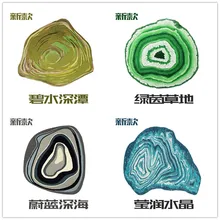 Креативный Кантри Стиль многоразмерные круглые ковры гостиная Дерево Узор ковер детская комната компьютерный коврик на стул и на пол/ковры