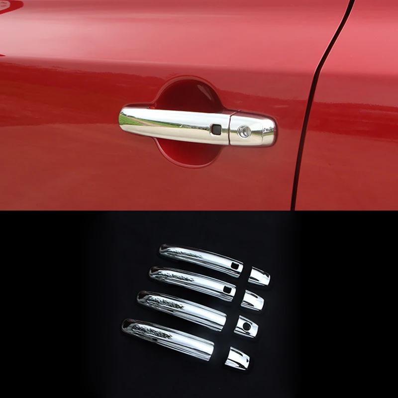 

Car Accessories for Suzuki S-cross SX4 2014 15- 2018 Chrome Door Handles Cover Trim Side Handle with Smart Holes