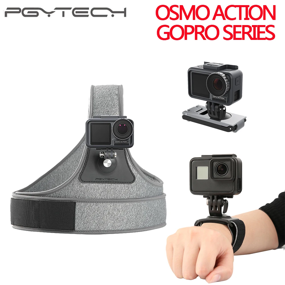 

PGYTECH DJI Osmo Action Wrist & Hand Strap/Strap Holder/Chest Strap for DJI OSMO ACTION Camera Accessory