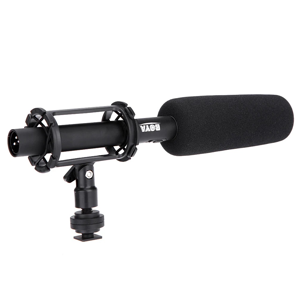 BOYA-BY-PVM1000-Professional-Condenser-Shotgun-Microphone-Mic-3-pin-XLR-Output-on-Video-DSLR-Camera (1)