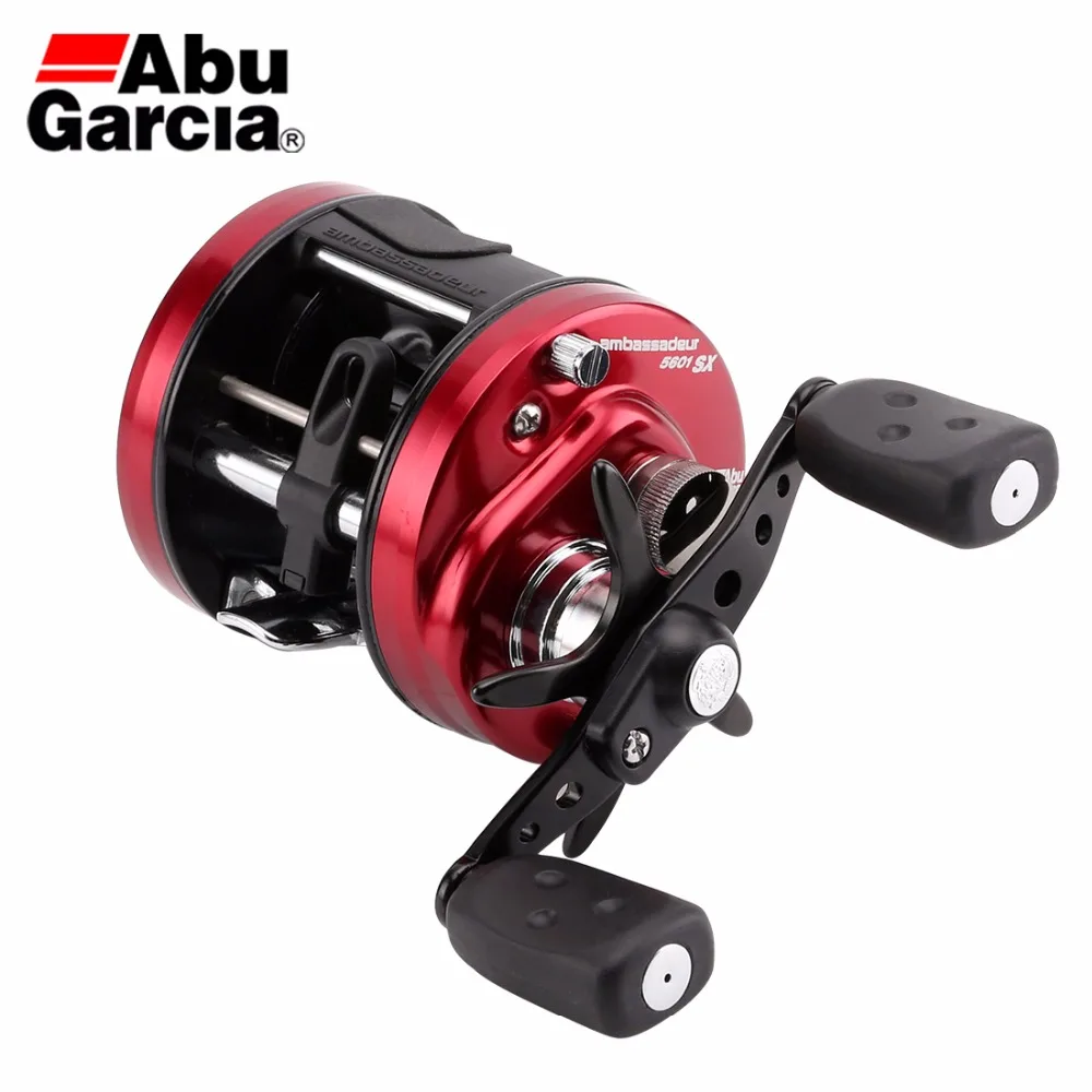 

100% Original Abu Garcia AMBASSADEUR SX 5600/5601/6600/6601 Right Left Hand Baitcasting Fishing Reel 5.3:1 5.6kg Drum Fish Gear