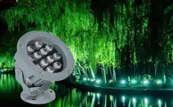 9 W AC85V-265V Открытый Садовая лампа LED свет лужайки Светодиодный лампа на штативе Водонепроницаемый пруд путь пейзаж Точечные светильники