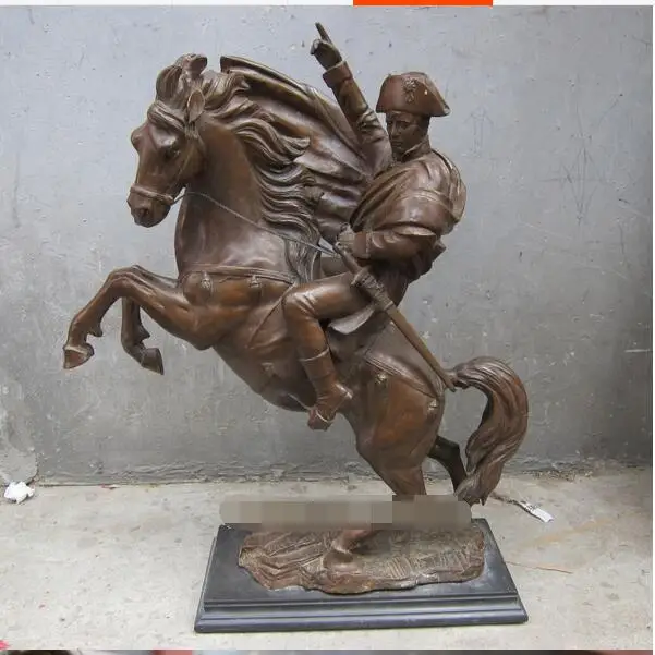 

Crafts copper statue of Napoleon on horseback statue of European sculpture ornaments