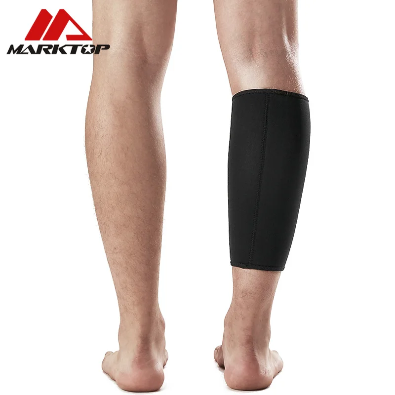 1P Compression Cycling Leg Warmers Football Shin Guard Running Leg Sleeve Leggings Basketball Calf Sleeves Sports Safety