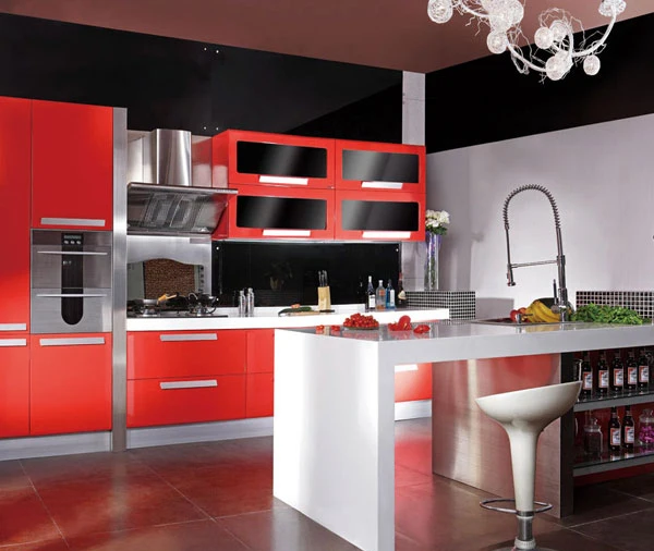 Kitchen Design Red And Black popular black cabinets kitchen design-buy cheap black cabinets Kitchen Design Red And Black popular black cabinets kitchen design-buy cheap black cabinets