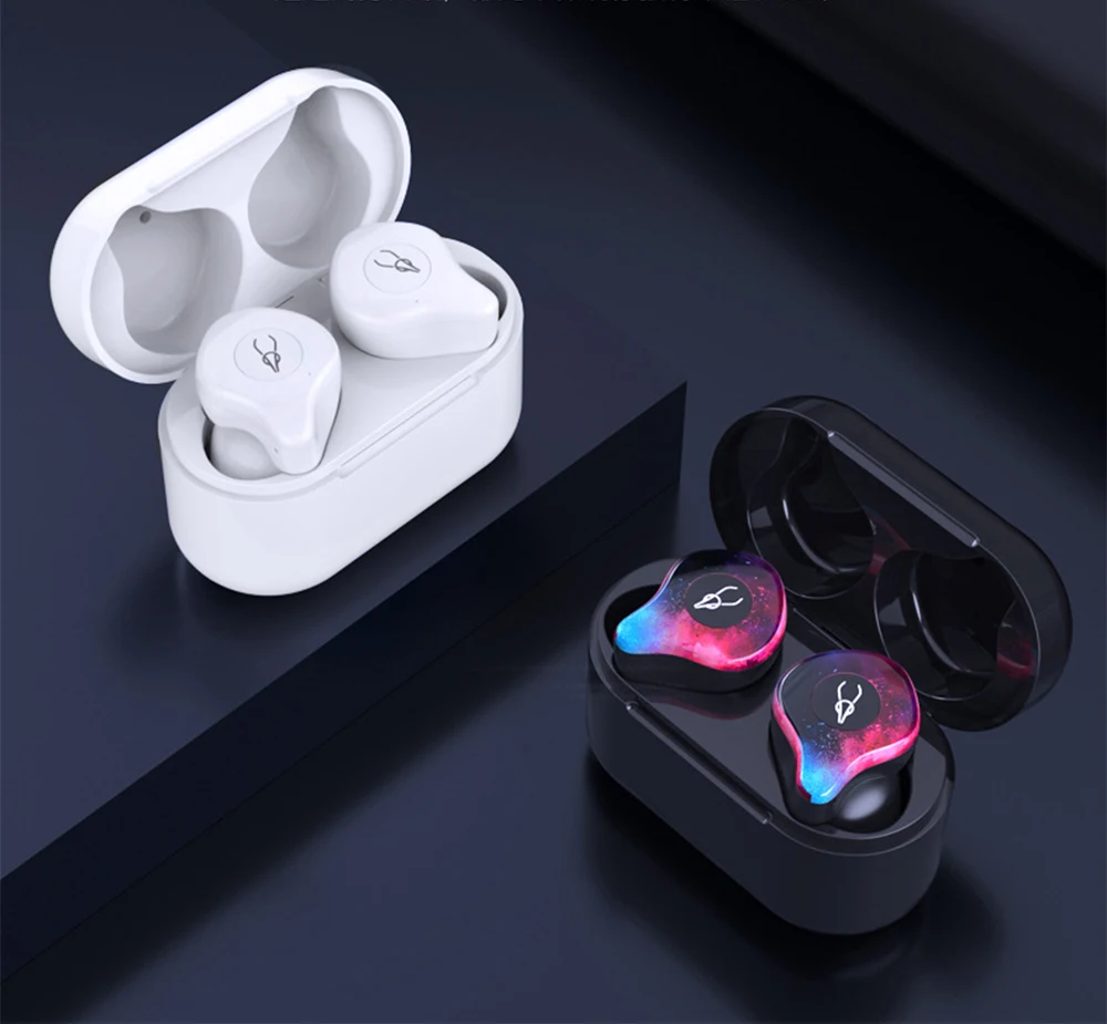 

In Ear Twins Mini 3D Stereo Sound Bluetooth Earphone Invisible True Wireless Waterproof Sport Earbuds With Amazing Color for Ear